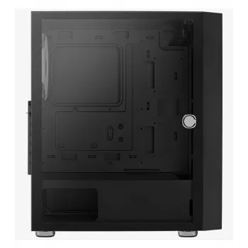 Aerocool PGS Graphite-G-BK-v2 FRGB κουτί υπολογιστή Midi Tower, ATX, μαύρο