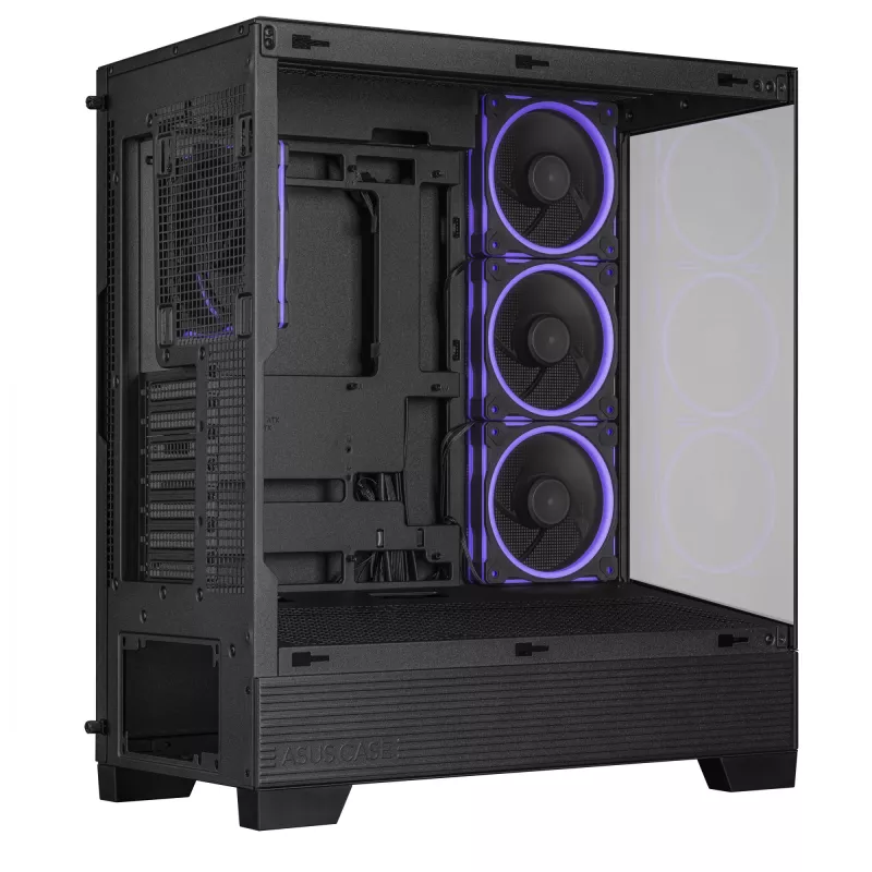 ASUS A31 Plus TG ARGB ΜΑΥΡΟ Midi Tower