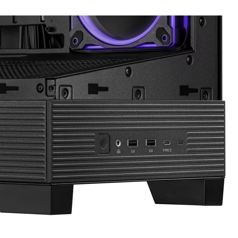 ASUS A31 Plus TG ARGB ΜΑΥΡΟ Midi Tower