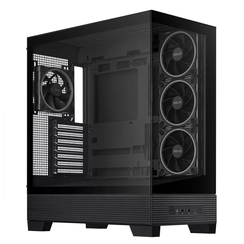 ASUS A31 Plus TG ARGB ΜΑΥΡΟ Midi Tower