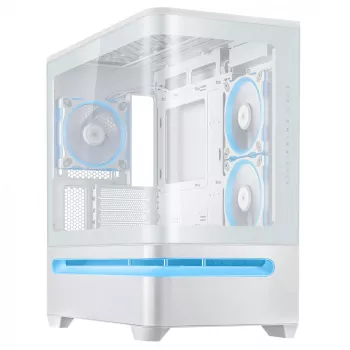 ASUS PRIME AP202 ARGB Midi Tower Λευκό