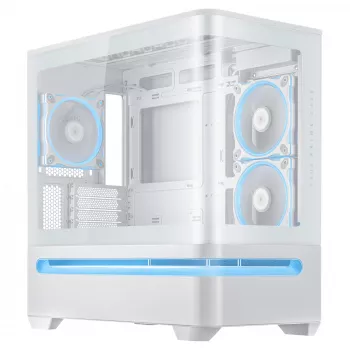 ASUS PRIME AP202 ARGB Midi Tower Λευκό