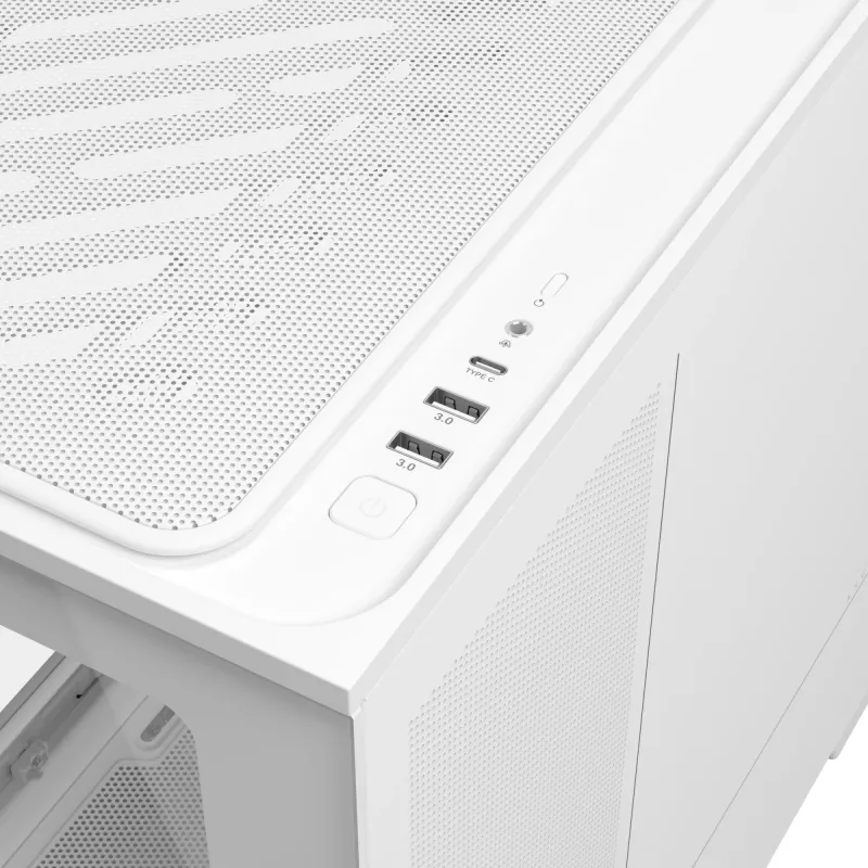ASUS PRIME AP202 ARGB Midi Tower Λευκό