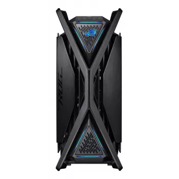 Κουτί PC ASUS ROG Hyperion GR701 BTF Edition Tower — μαύρο, σκληρυμένο γυαλί, υποστήριξη για E-ATX/ATX/microATX, 46 cm GPU, 420 mm επάνω ψυγείο