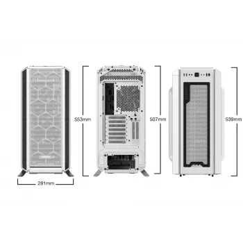 Κουτί PC be quiet! Silent Base 802 Window Λευκό Midi Tower