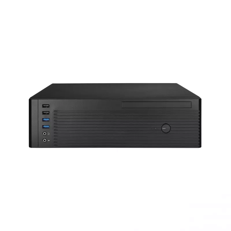 Chieftec UNI Series BE-10B-300 κουτί υπολογιστή Small Form Factor, microATX/Mini-ITX, με τροφοδοτικό TFX 300 W, 2x USB 3.2 Gen 1, 2x USB 2.0, μαύρο