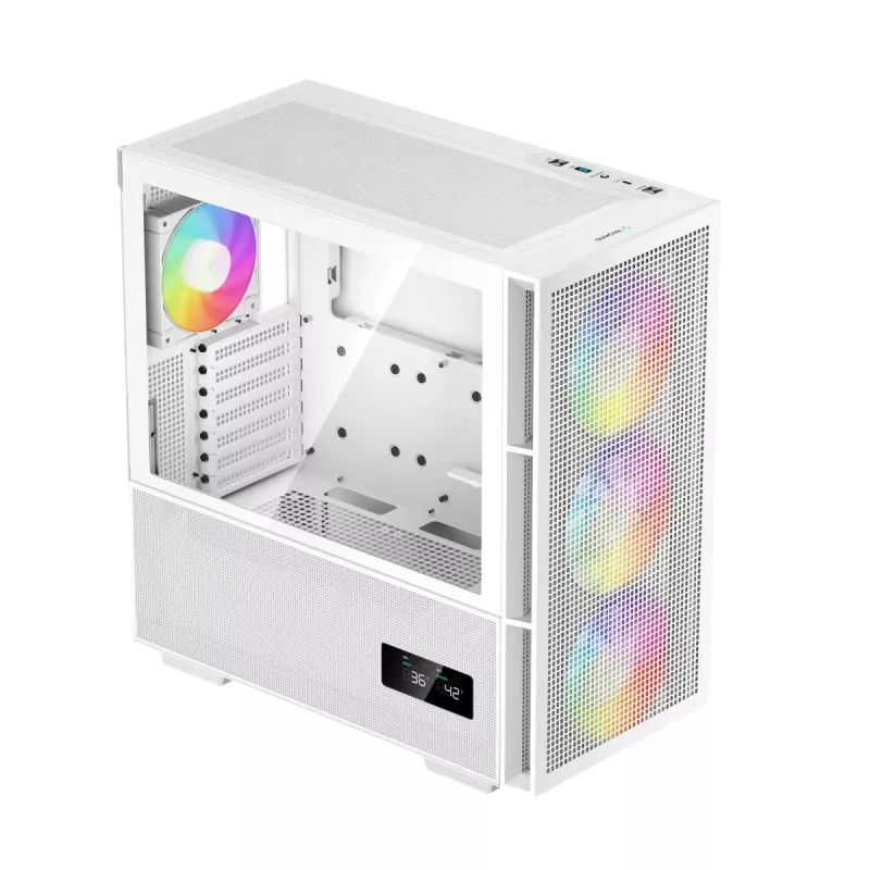 DEEPCOOL CH560 DIGITAL WH Midi Tower Κουτί - Λευκό