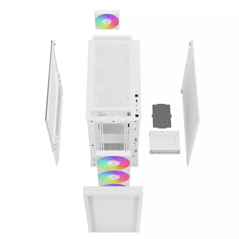 DEEPCOOL CH560 DIGITAL WH Midi Tower Κουτί - Λευκό