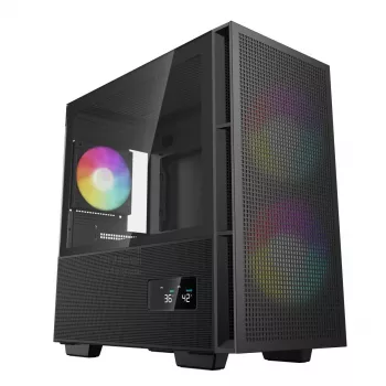 DEEPCOOL Ch360 Digital Micro Tower Κουτί – Μαύρο