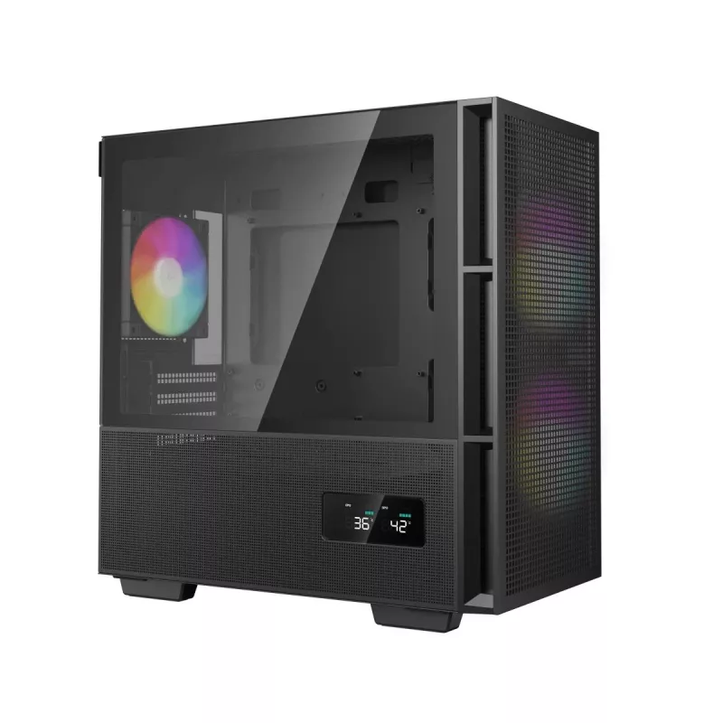 DEEPCOOL Ch360 Digital Micro Tower Κουτί – Μαύρο