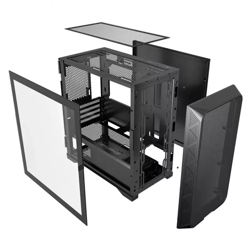 Κουτί υπολογιστή Gembird CCC-FC-MK200 ATX Κουτί μαύρο