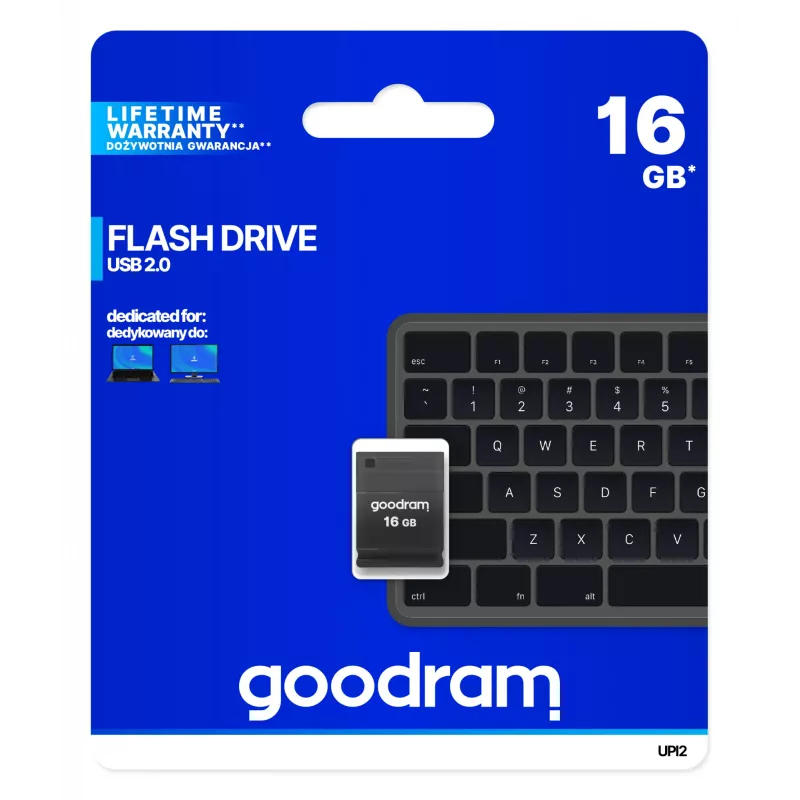 Goodram UPI2 USB stick 16 GB USB Type-A 2.0 μαύρο