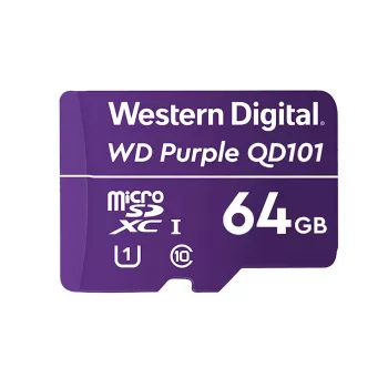 WESTERN DIGITAL WD Purple SC QD101 Ultra Endurance κάρτα microSD 64 GB