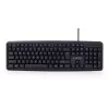 GEMBIRD KB-U-103 Standard - Πληκτρολόγιο - Ενσύρματο USB - Μαύρο - Qwerty US/Int'l