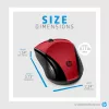 HP Wireless Ποντίκι 220 (Sunset Red)
