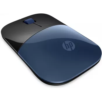 HP Wireless Ποντίκι Z3700, αμφίχειρο, Blue LED, RF Wireless, 1200 DPI, Μαύρο, Μπλε