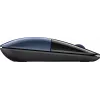 HP Wireless Ποντίκι Z3700, αμφίχειρο, Blue LED, RF Wireless, 1200 DPI, Μαύρο, Μπλε