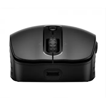 HP 690 Επαναφορτιζόμενο ασύρματο ποντίκι, αμφίχειρο, Bluetooth, 4000 DPI, Μαύρο