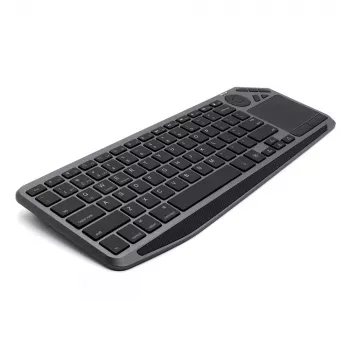 Techly ICTB9801TB Πληκτρολόγιο Universal RF Wireless + Bluetooth QWERTY US English Μαύρο