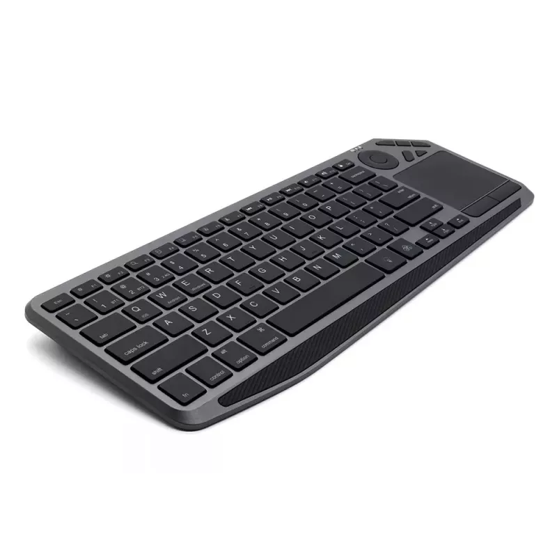 Techly ICTB9801TB Πληκτρολόγιο Universal RF Wireless + Bluetooth QWERTY US English Μαύρο