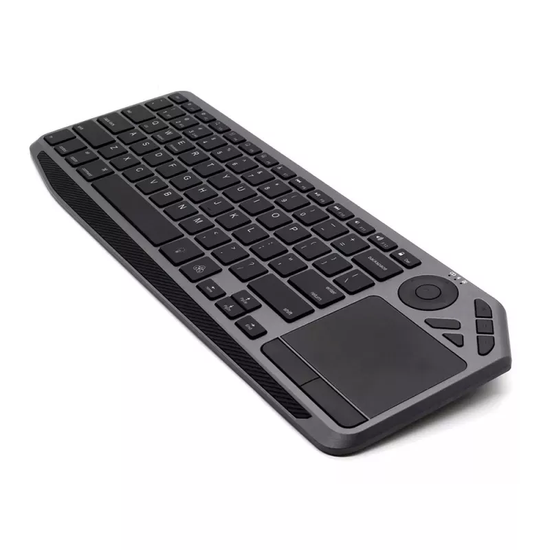 Techly ICTB9801TB Πληκτρολόγιο Universal RF Wireless + Bluetooth QWERTY US English Μαύρο