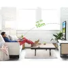 Techly ICTB9801TB Πληκτρολόγιο Universal RF Wireless + Bluetooth QWERTY US English Μαύρο