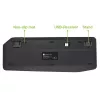 Techly ICTB9801TB Πληκτρολόγιο Universal RF Wireless + Bluetooth QWERTY US English Μαύρο