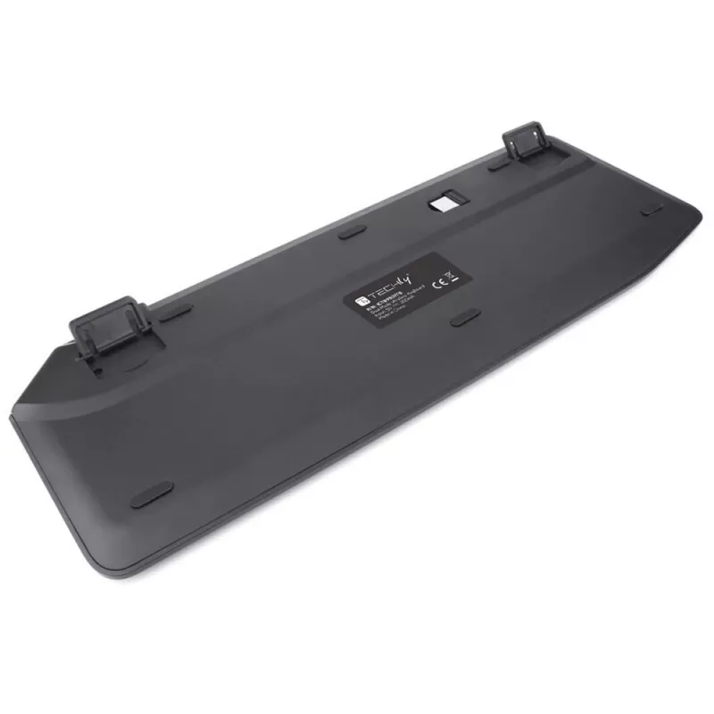 Techly ICTB9801TB Πληκτρολόγιο Universal RF Wireless + Bluetooth QWERTY US English Μαύρο