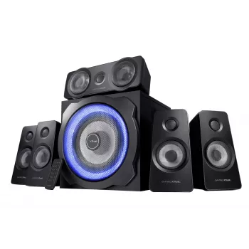 Trust GXT 658 Tytan Σετ Ηχείων 5.1 90 W Universal Μαύρο 5.1 κανάλια