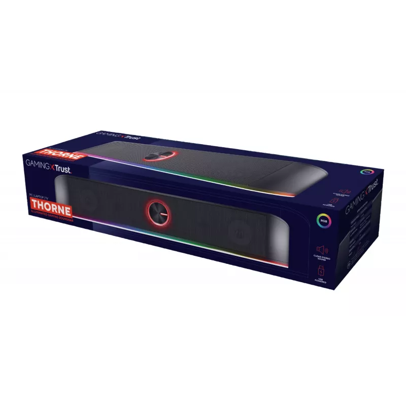 Trust GXT 619 Thorne Μαύρο 2.0 κανάλια 6 W