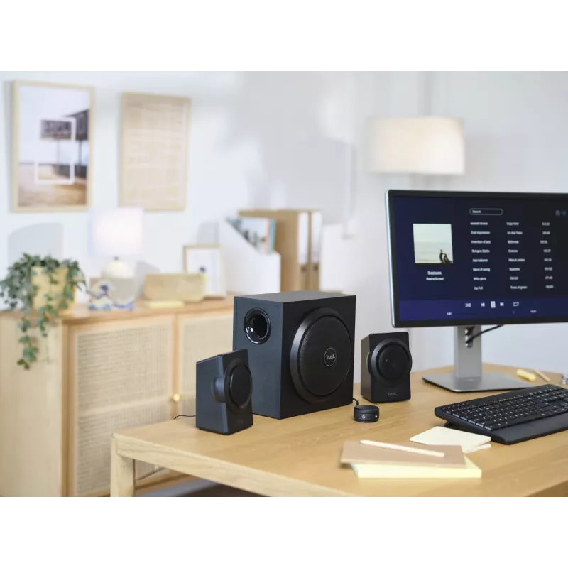 Trust Yuri Σετ Ηχείων 60 W Universal Μαύρο 2.1 κανάλια 1-Way 15 W