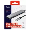 Trust Halyx USB 3.2 Gen 1 (3.1 Gen 1) Type-C 104 Mbit/s Αλουμίνιο