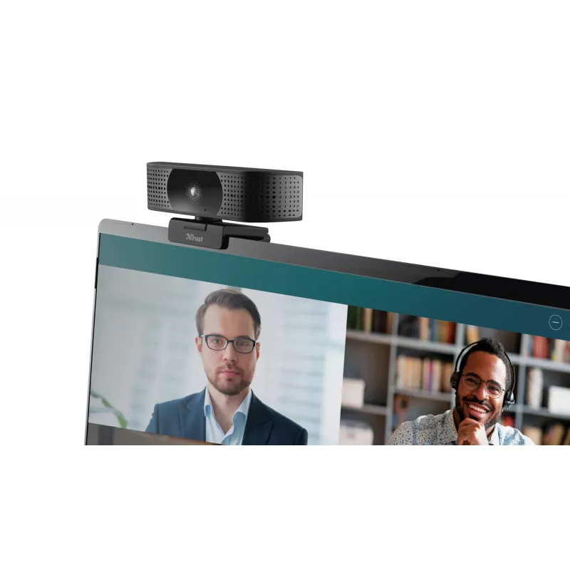 Trust Teza Webcam 3840 x 2160 Pixel USB 2.0 Μαύρη