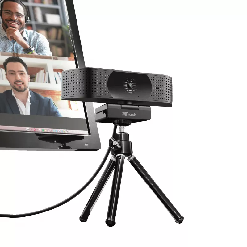 Trust Teza Webcam 3840 x 2160 Pixel USB 2.0 Μαύρη