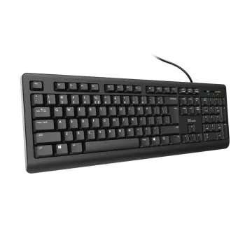 Trust Primo Πληκτρολόγιο Universal USB QWERTY US-Αγγλικά Μαύρο