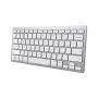 Trust 24651 Ασύρματο Πληκτρολόγιο QWERTY US English, Ασημί