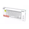 Trust 24651 Ασύρματο Πληκτρολόγιο QWERTY US English, Ασημί