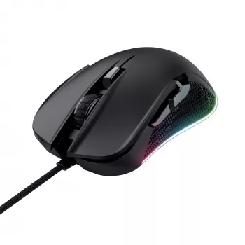 Trust GXT 922 YBAR Gaming Ποντίκι για Δεξιόχειρες, USB Type-A, οπτικό, 7200 DPI