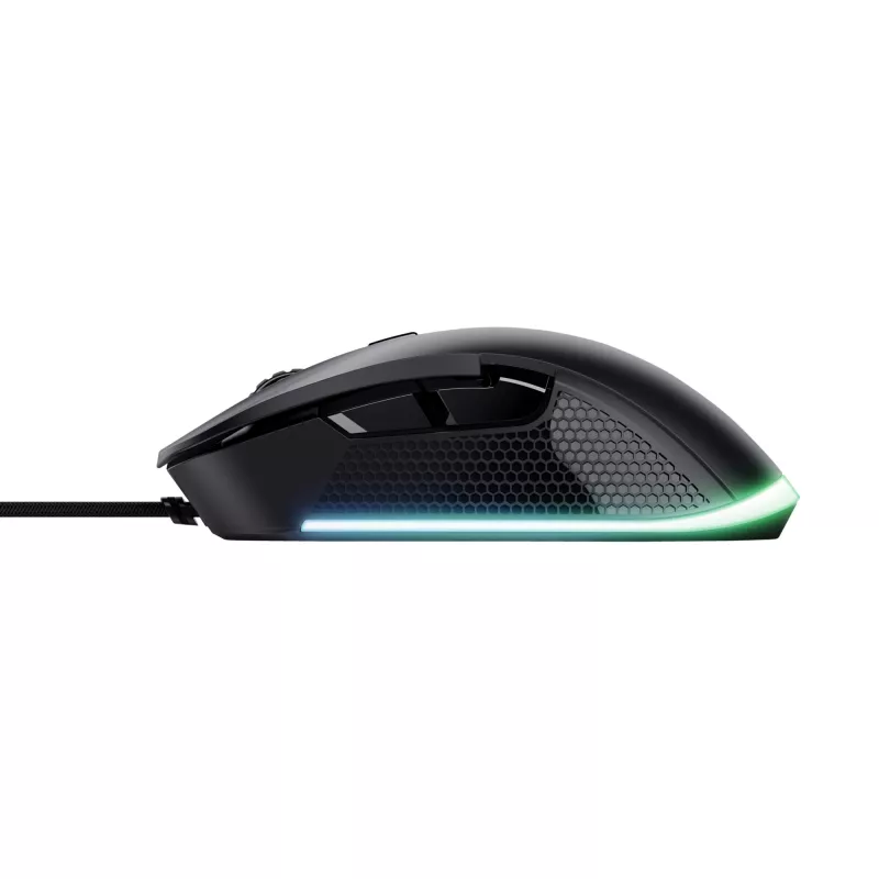 Trust GXT 922 YBAR Gaming Ποντίκι για Δεξιόχειρες, USB Type-A, οπτικό, 7200 DPI