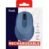 Trust Zaya Ποντίκι Γραφείου Αμφιδέξιο RF Wireless Οπτικό 1600 DPI