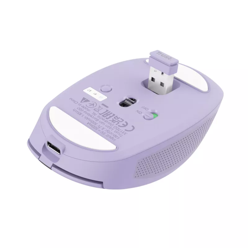 Trust Ozaa Ποντίκι Γραφείου Δεξιόχειρο RF Wireless + Bluetooth Οπτικό 3200 DPI