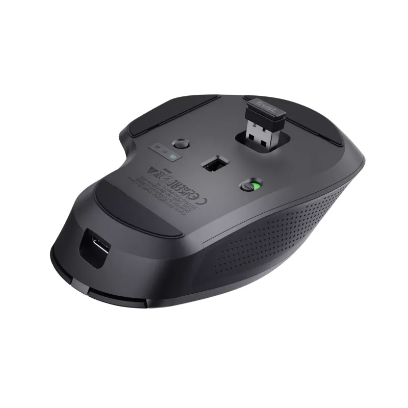 Trust Ozaa+ Ποντίκι Γραφείου για Δεξιόχειρες RF Wireless + Bluetooth 3200 DPI