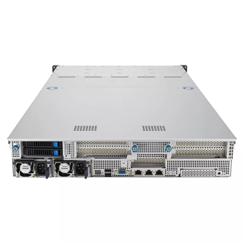 ASUS RS521A-E12-RS12U Socket SP5 Rack (2U) Μαύρο, Ασημί