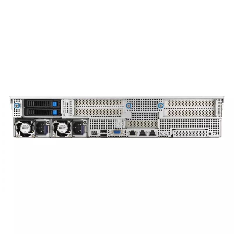 ASUS RS521A-E12-RS12U Socket SP5 Rack (2U) Μαύρο, Ασημί