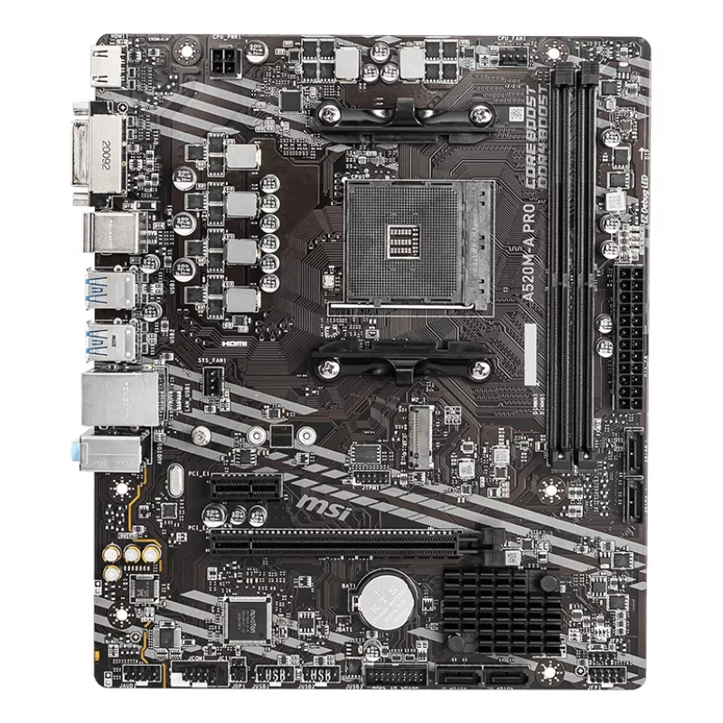 MSI A520M-A PRO Μητρική AMD A520 Socket AM4 micro ATX