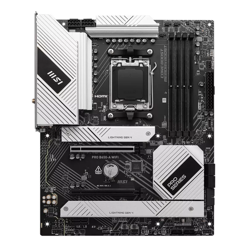 MSI PRO B650-A WIFI Μητρική AMD B650 Socket AM5 ATX