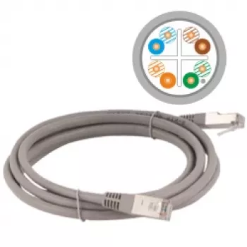 ALANTEC Καλώδιο patch - CAT6 - F/UTP - 5 m - Γκρι