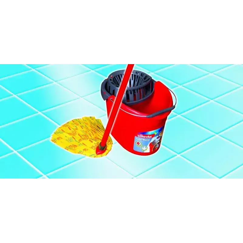 Mop head Vileda Red Yellow