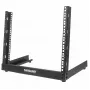 Intellinet 19 ιντσών δικτυακό rack - Ανοιχτό πλαίσιο (Desktop), 8U, Μαύρο, Επίπεδη συσκευασία
