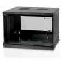 Techly Επιτοίχιο Rack Cabinet 19 6U D320 Μαύρο Συναρμολογημένο I-CASE EL-1006B32